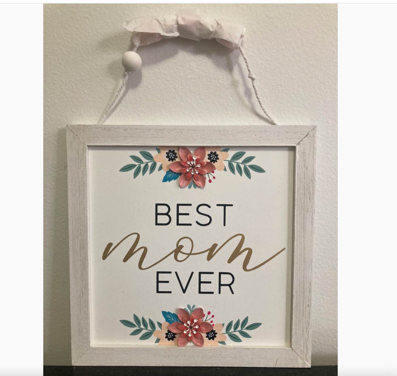 MD WD Sign Wall Hang Mother day 