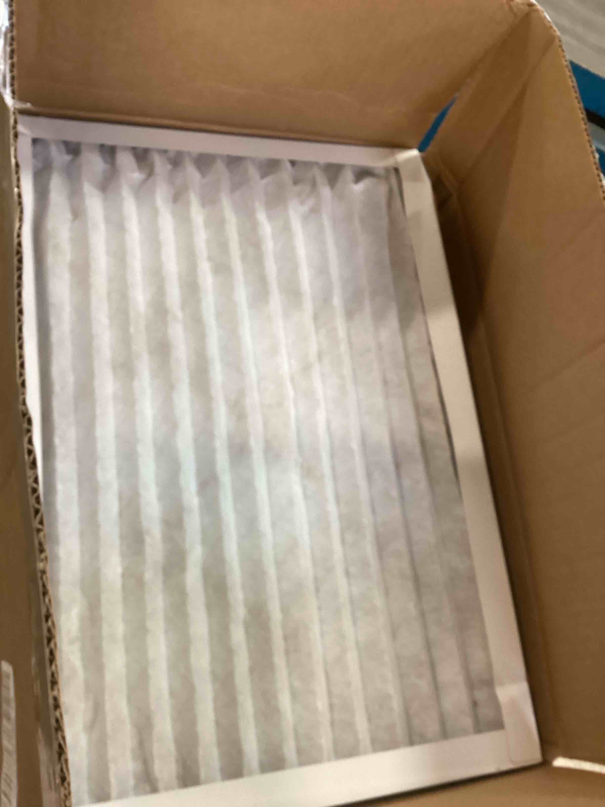 Amazon Basics Merv 8 AC Furnace Air Filter 14x20x1, 6Pack,white