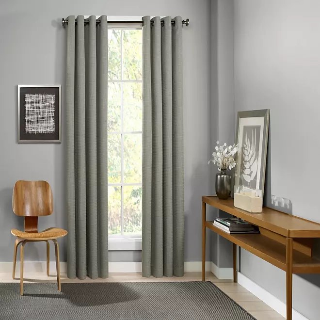 Eclipse Palisade Blackout Grommet Window Curtain