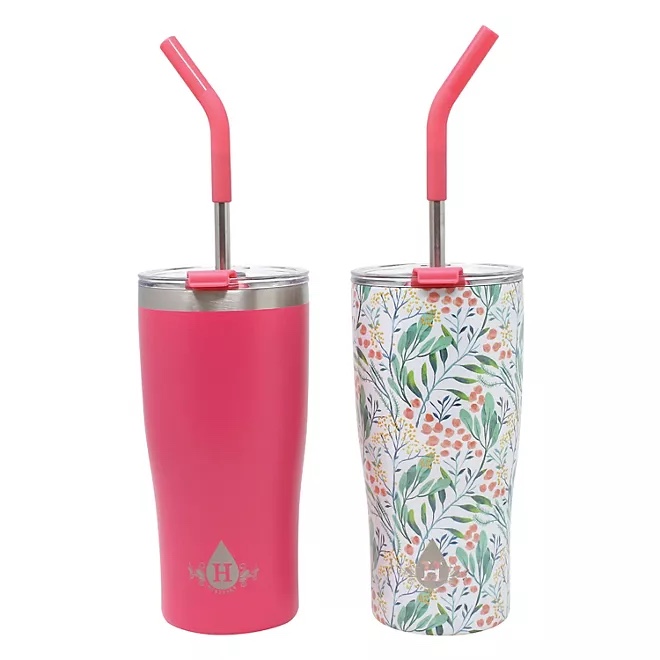 Heritage 20 oz. Double Wall Stainless Steel Tumbler, Set of 2 