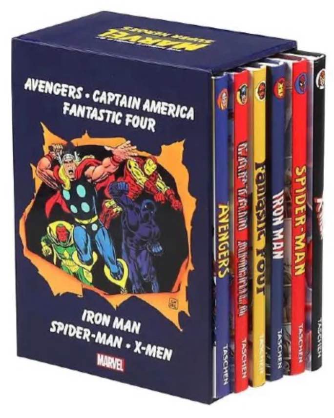 The Mighty World of Marvel, Super Heroes 6 Vol. set