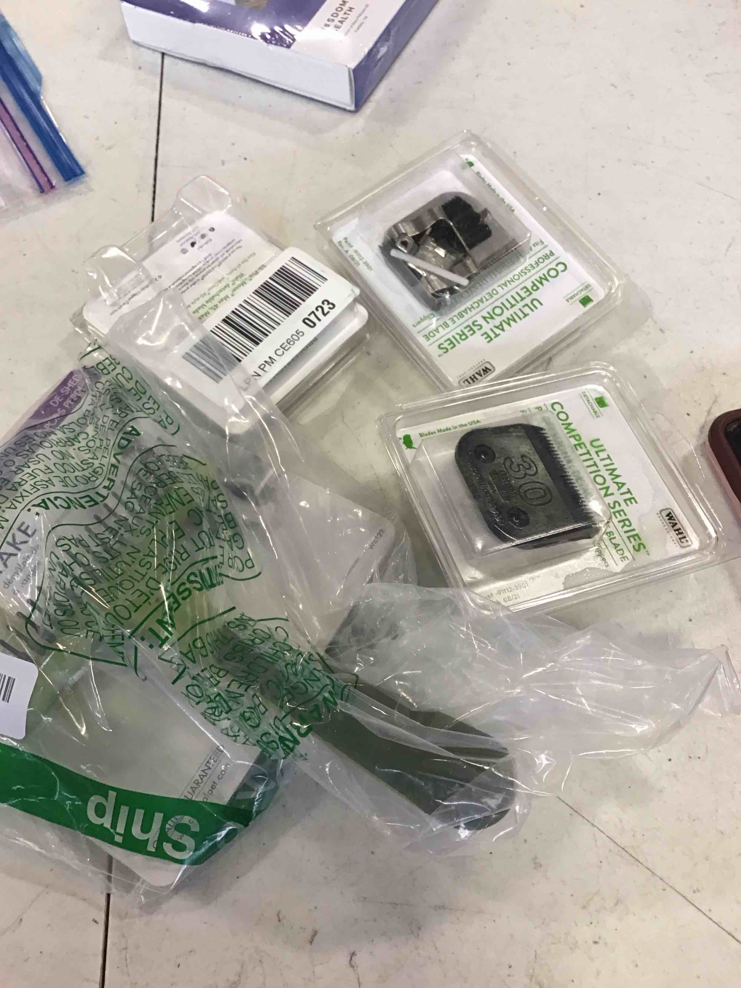 assorted accessories for dog varying styles