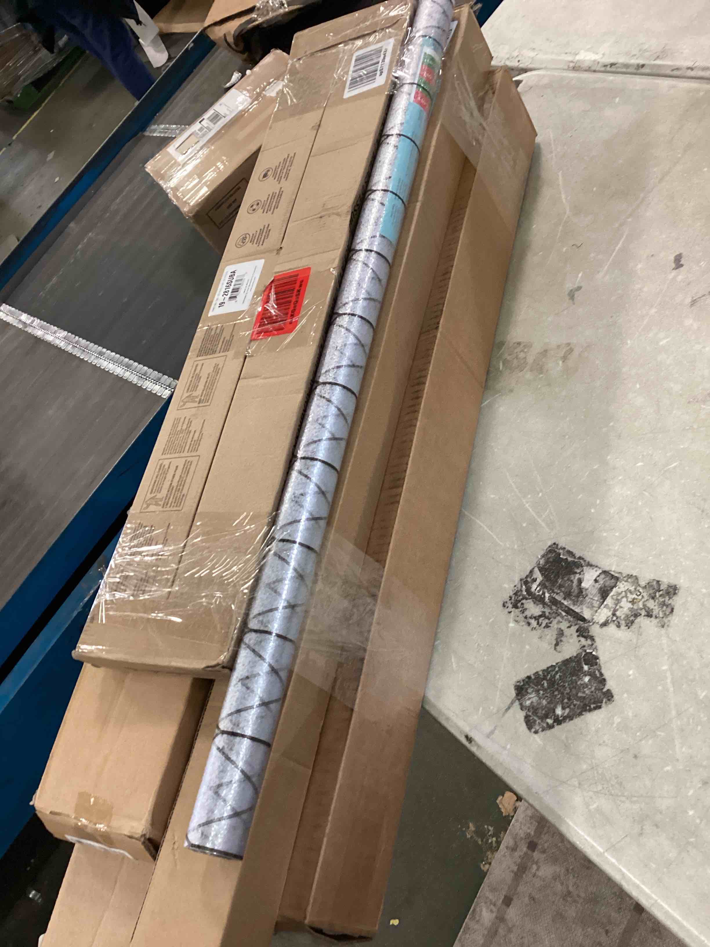 Assortment of Miscellaneous products (May Include cordless shade, curtain rods, retractable baby gate, Led universal linear lamp and more or other use)