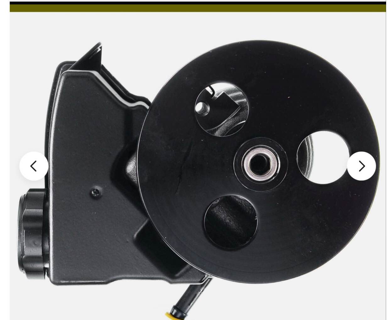 Power Steering Pump with Reservoir & Pulley for Buick Chevrolet Pontiac 3.1L Eng