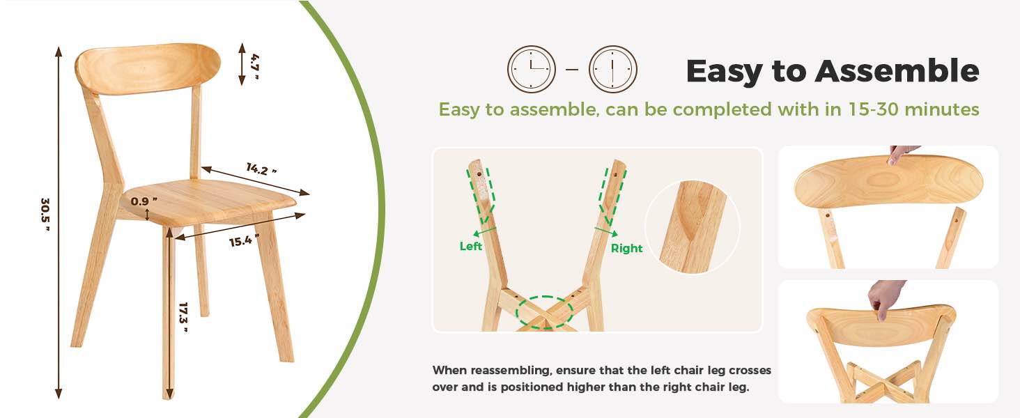 delavin dining chair CY-LYS003 2 pack