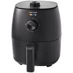 MAINSTAYS FREIDORA DE AIRE Mainstays 2.2 Quart Compact Air Fryer, Non-Stick, Dishwasher Safe Basket, 1150W, Black,Height of 10.43 in