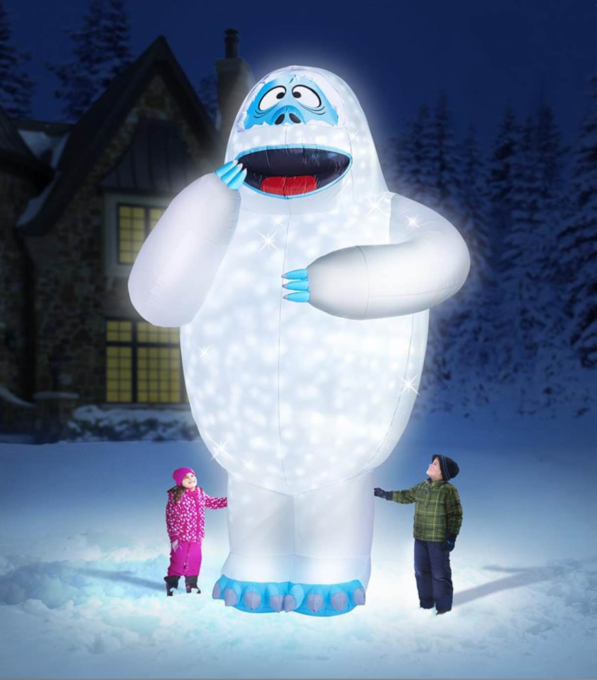 The 15' Inflatable Illuminated Bumble