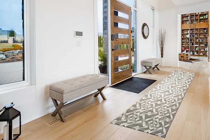 ShadesU Rug Modern 31”x 9’ D-Gray