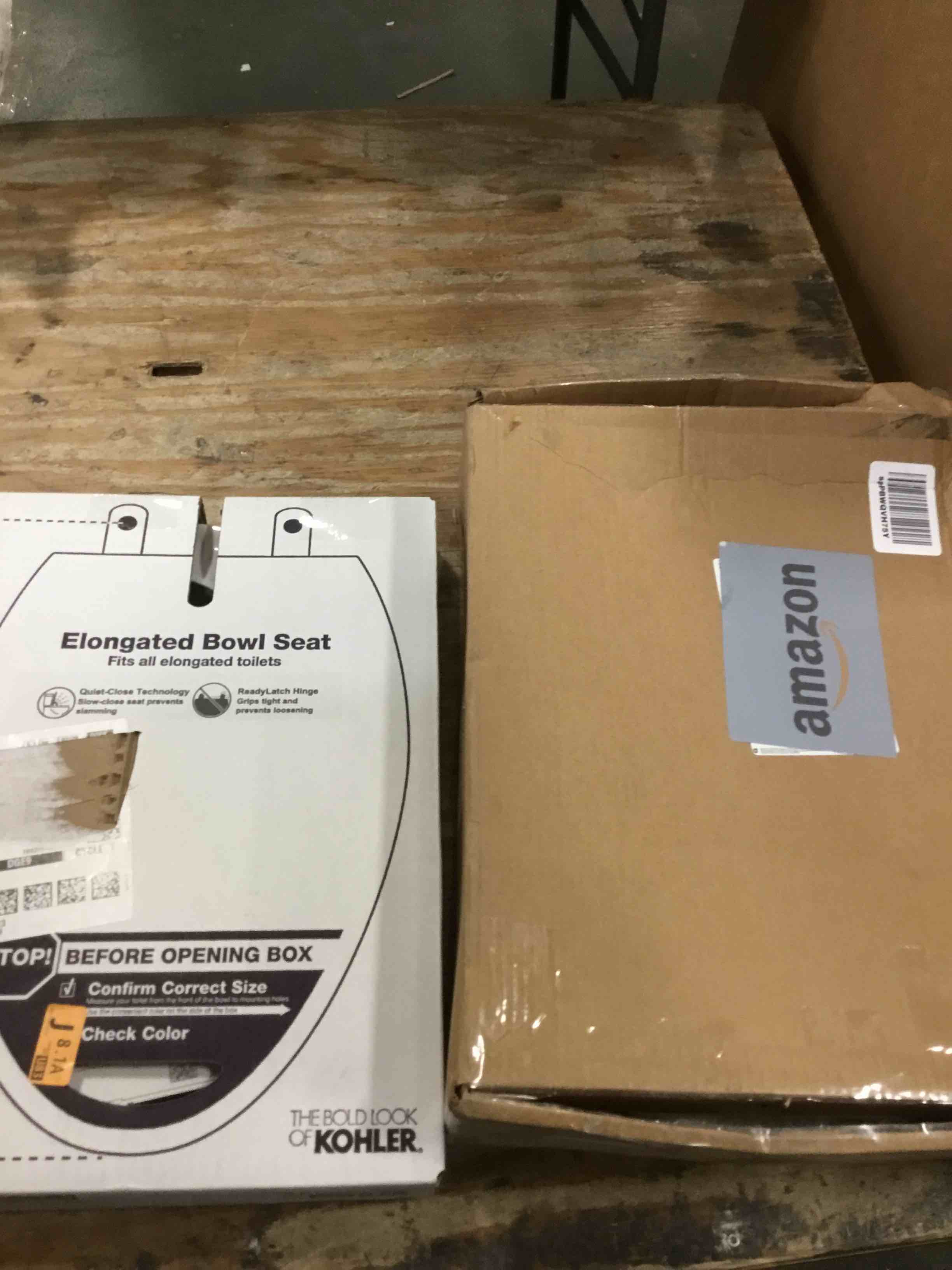 assorted toilet seats 