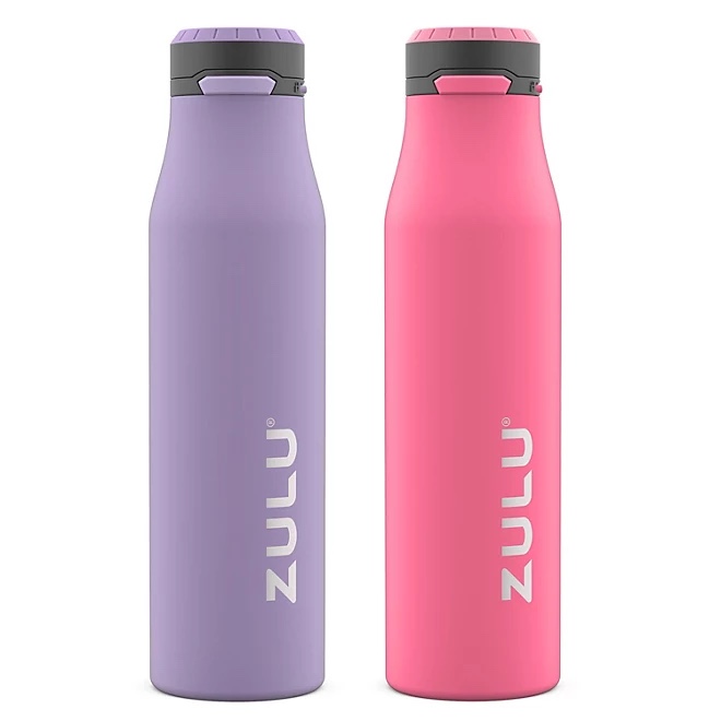 ZULU 26 oz. Stainless Insulated Water Bottle, 2 Pack