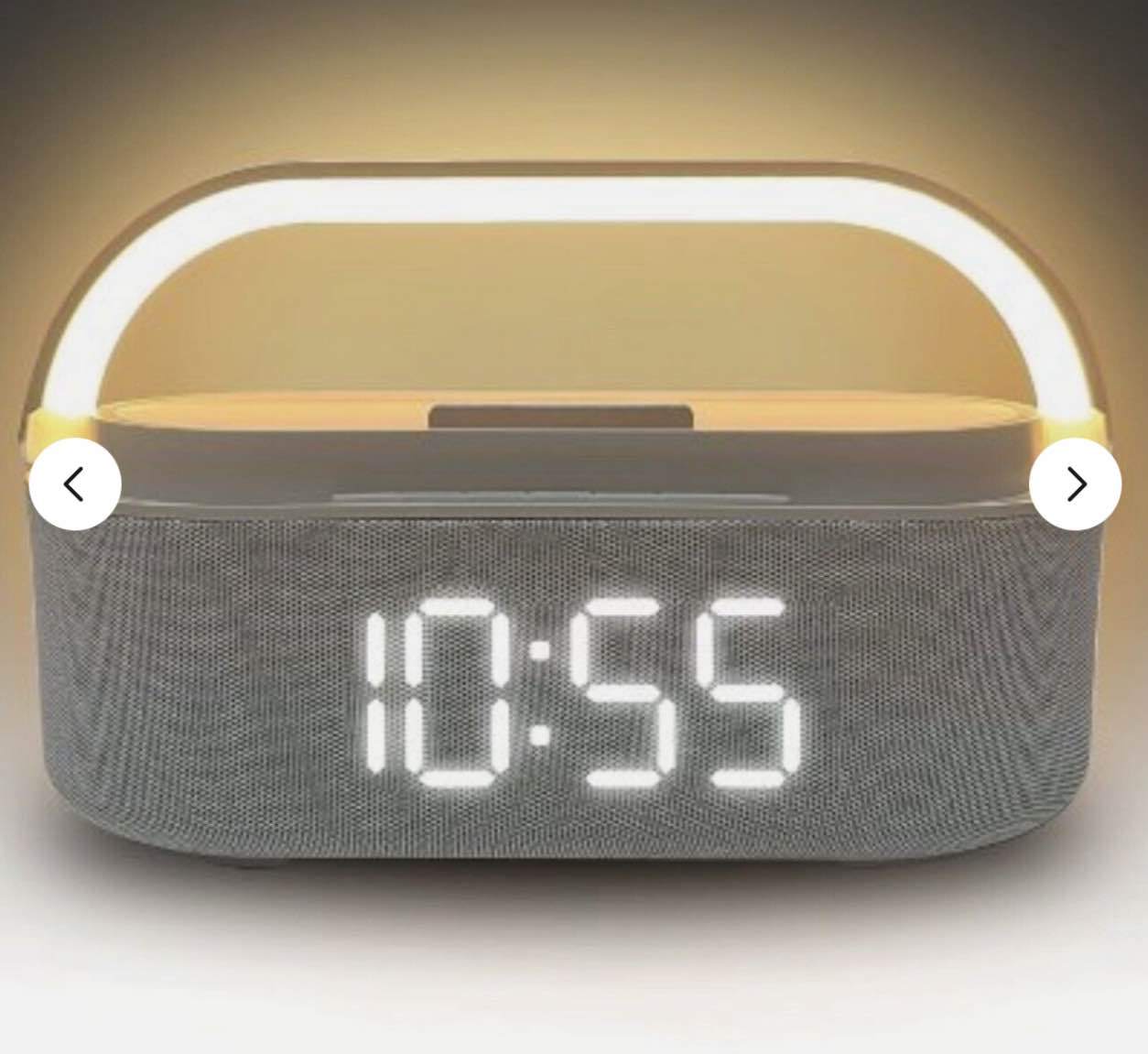Bwell Bliss Sound 3-in-1 Alarm Clock w/ Sleep Machine & Bluetooth Speaker
