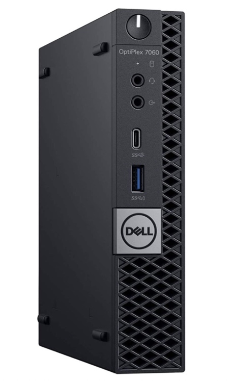 Dell Optiplex 7060 Micro MFF Desktop PC Intel i7-8700T 6-Cores 2.40GHz 32GB DDR4 128GB M.2 NVMe SSD(Boot)512 GBSSD, WiFi BT HDMI, Windows 10 Pro (Renewed) 