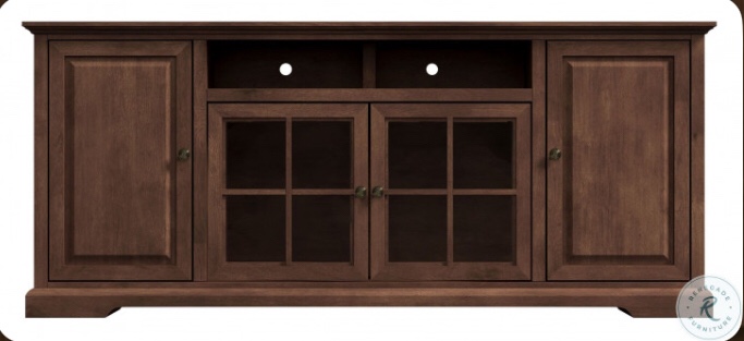 Brentwood Danish Cherry 79" TV Console 