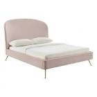 tov furniture pink vivi queen bed(incomplete headboard only)