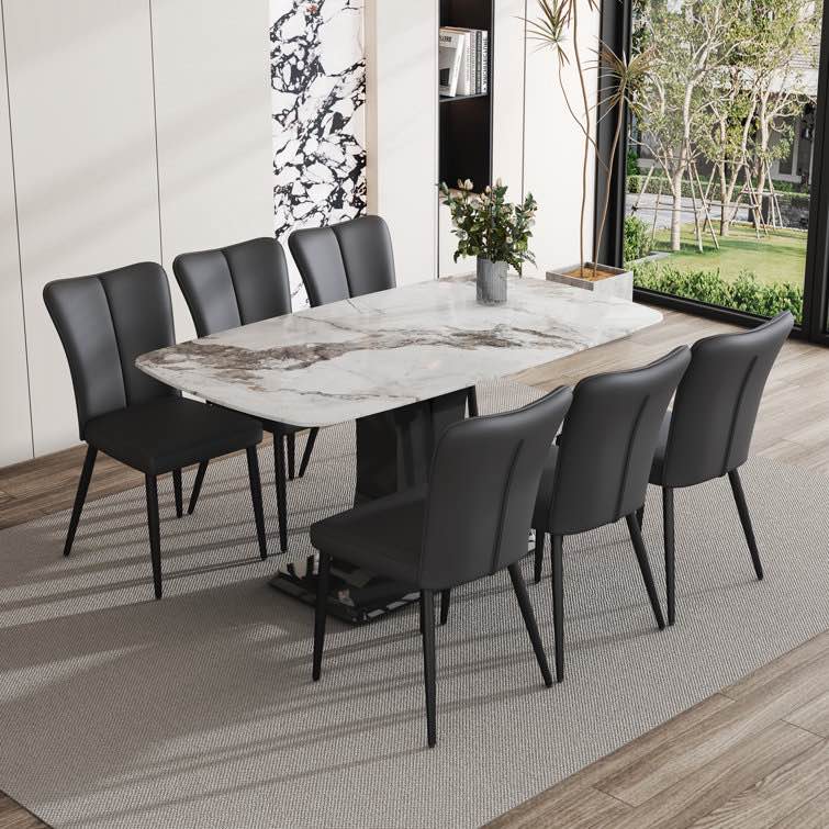 Khamiyah 6 - Person Dining Set ( incomplete, Only Top ) 