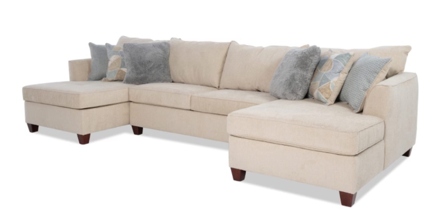 Brynn Beige 3 Piece Dual Chaise Sectional ( incomplete chair only ) 