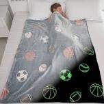 Glow in the Dark Flannel Throw