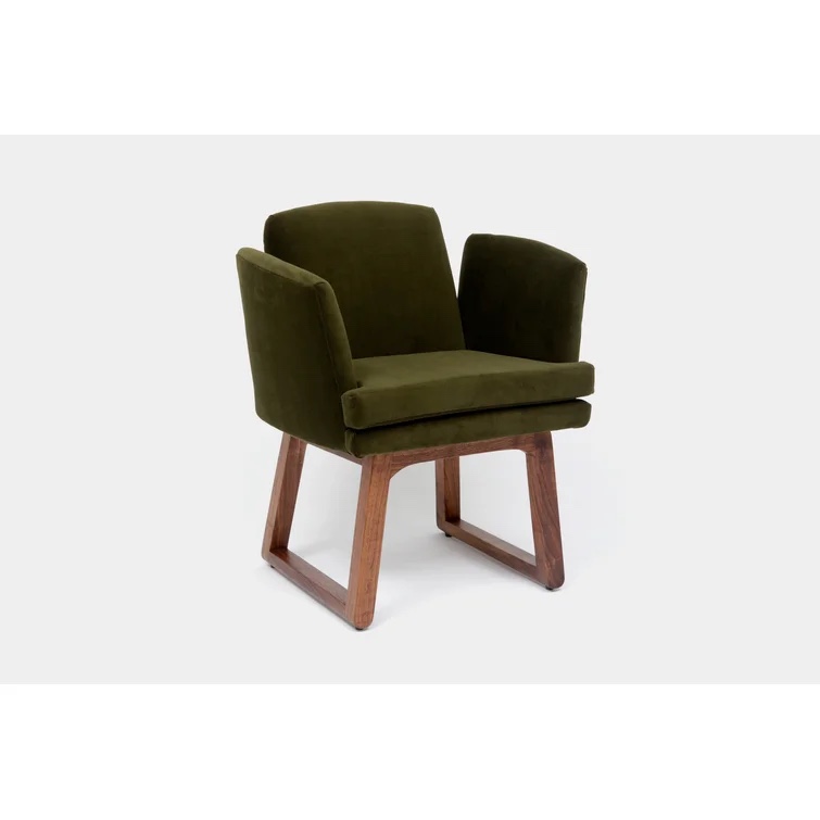 Allison Sled Base Upholstered Dining Chair