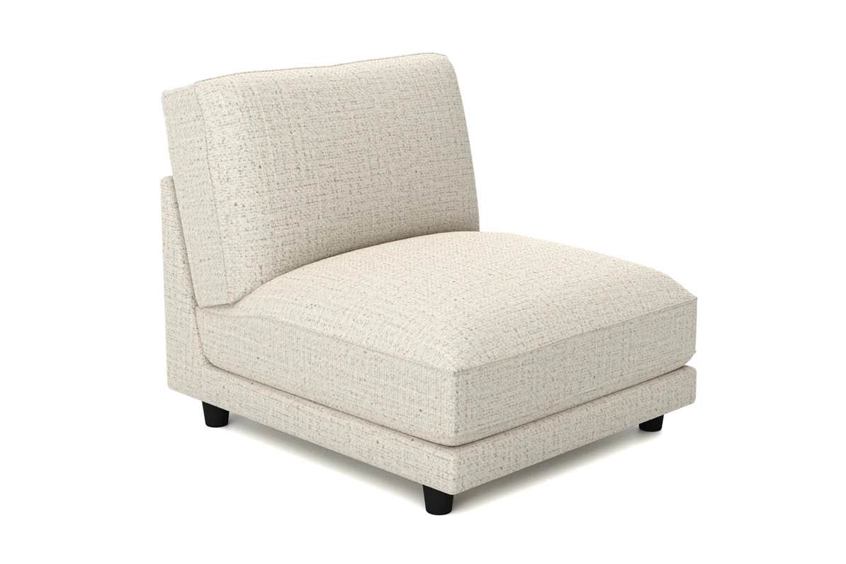 Conrad Armless Chair - CREAM