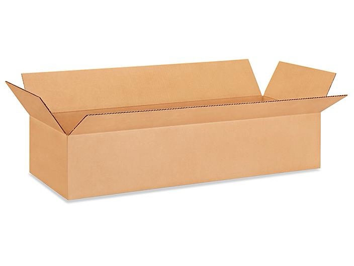 34 x 10 x 6" Corrugated Boxes, pack 10