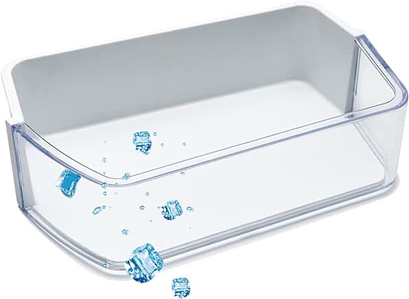 UPGRADED DA97-12650A Door Shelf Basket Bin Compatible with Samsung RF260, RF261, RF263 - DA63-07104A, DA63-06963A, Samsung Refrigerator Door Shelf Bin Replacement