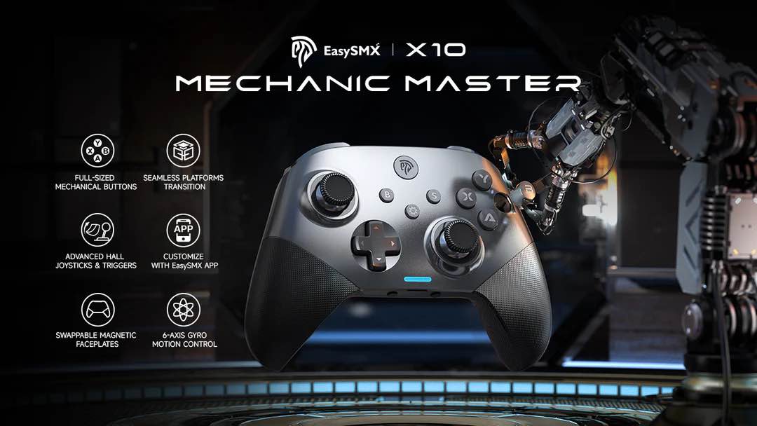 peripherals, today proudly introduces the X10 Mechanic Master, a revolutionary gaming controller designed to redefine precision, durability, and customization for gamers across various platforms.