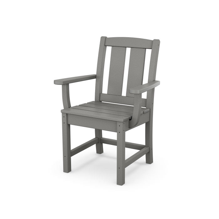 Mission Dining Arm Chair in Slate Grey by Polywood