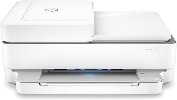 HP ENVY 6455e Wireless Color Inkjet Printer, Print, scan, copy, Easy setup, Mobile printing, Best for home, Instant Ink with HP