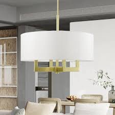 Globe Electric 60340 Emery Pendant Lighting, Matte Brass, Bulb Not Included