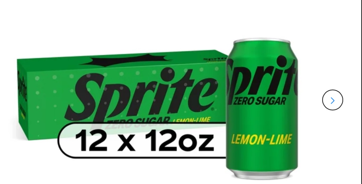 Sprite Zero Sugar Lemon Lime Soda Pop, 12 fl oz, 12 Pack Cans