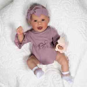 Paradise Galleries 19" Realistic Baby Doll Nora, Lauren Faith James Designer's D