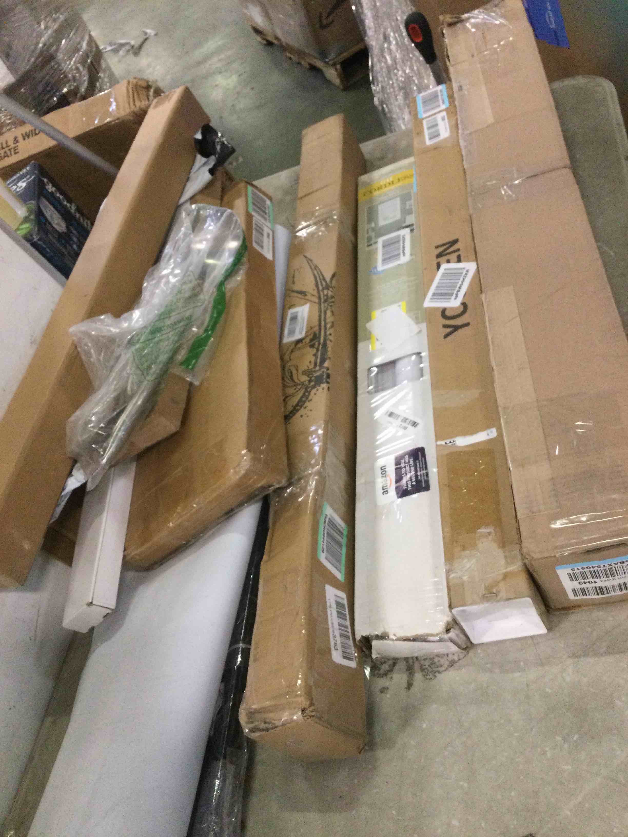 assorted curtain rods,cordless and more 