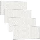 Frienda 4 Pcs Replacement Fluorescent Light Cover Panels Flat Clear Prismatic Acrylic Ceiling Light Cover Plate Ceiling Light Replacement Cover for Overhead Lighting Fixtures (23.75" x 47.75" x 0.1")