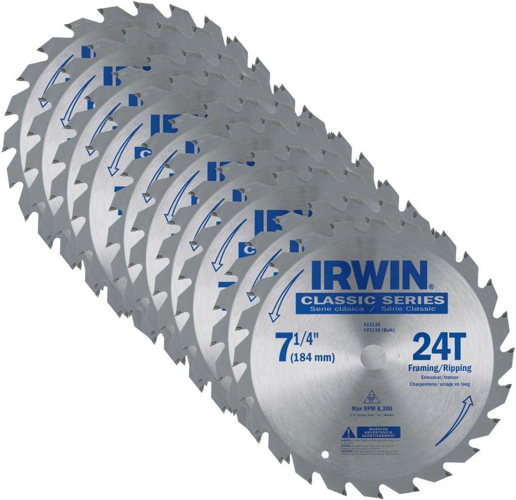 25130 Classic Series Circular Saw Blade- 24T - 7.25 in.