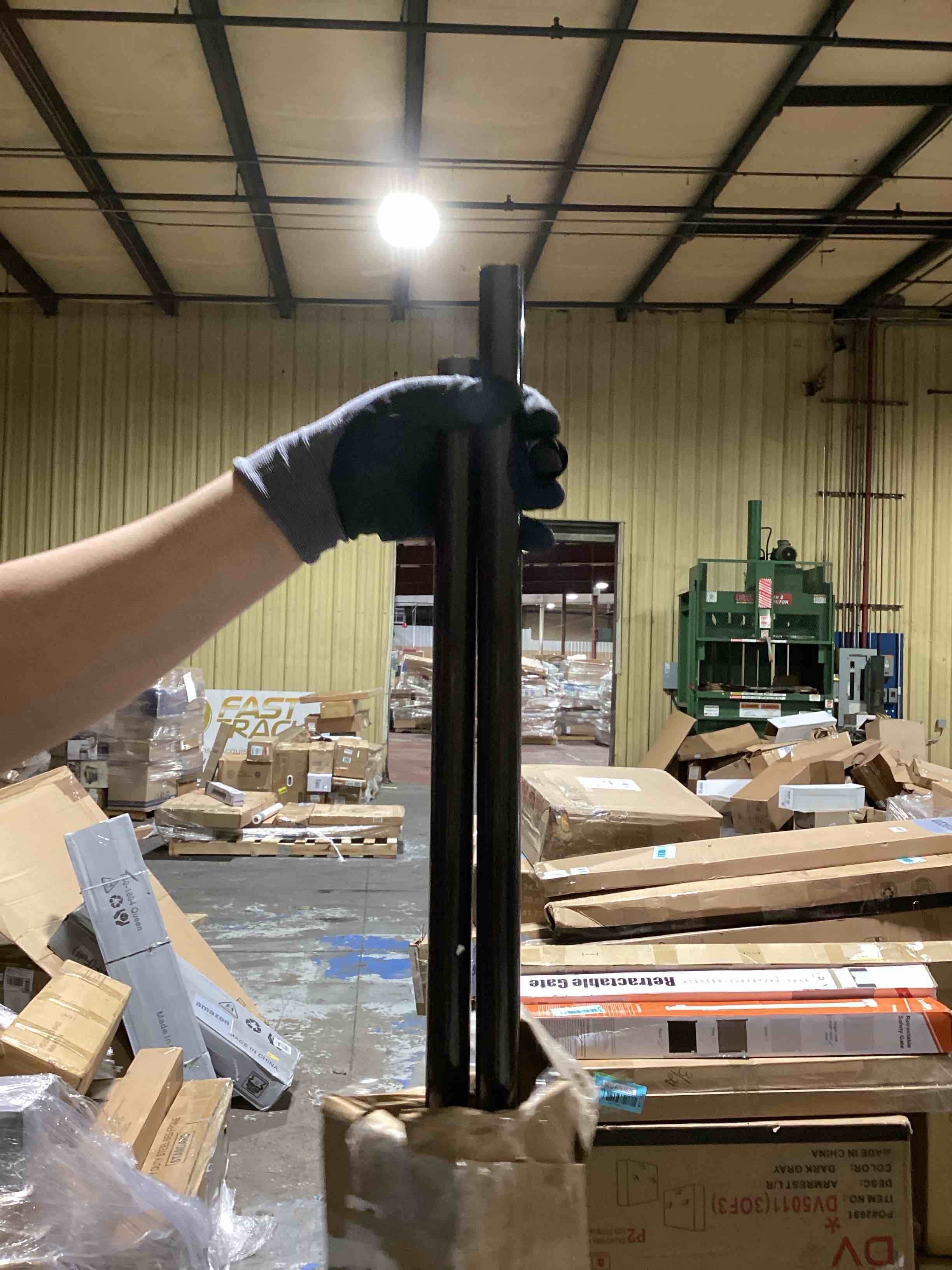 USFOOK 1 Inch Curtain Rods 72 to 144 Inches(6-12 ft) Telescoping Single Drapery Rod, Bronze Curtain Rods for Windows with Marble Finials