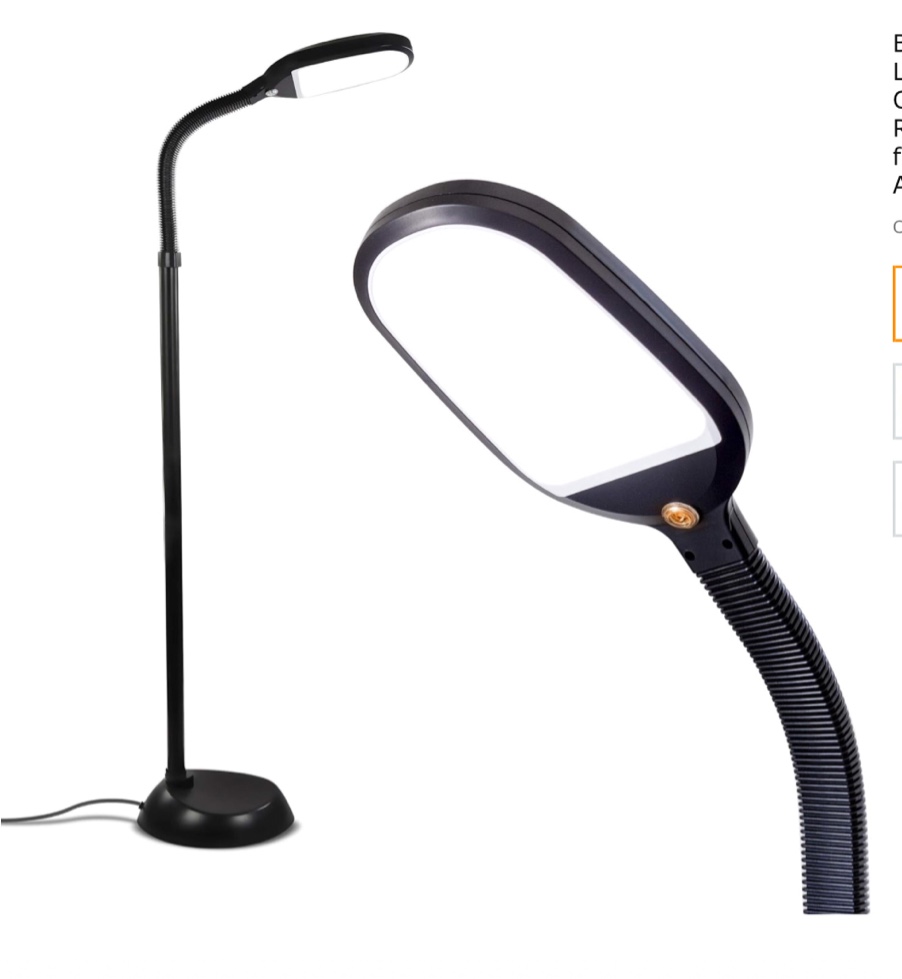 Modern LED Floor Lamp Bright 18W sofa reading Lamps Estheticians' Light for Lash Extensions,Dimmable Modern Standing Light,Adjustable Gooseneck Task Lighting for Living Room Bedroom Office