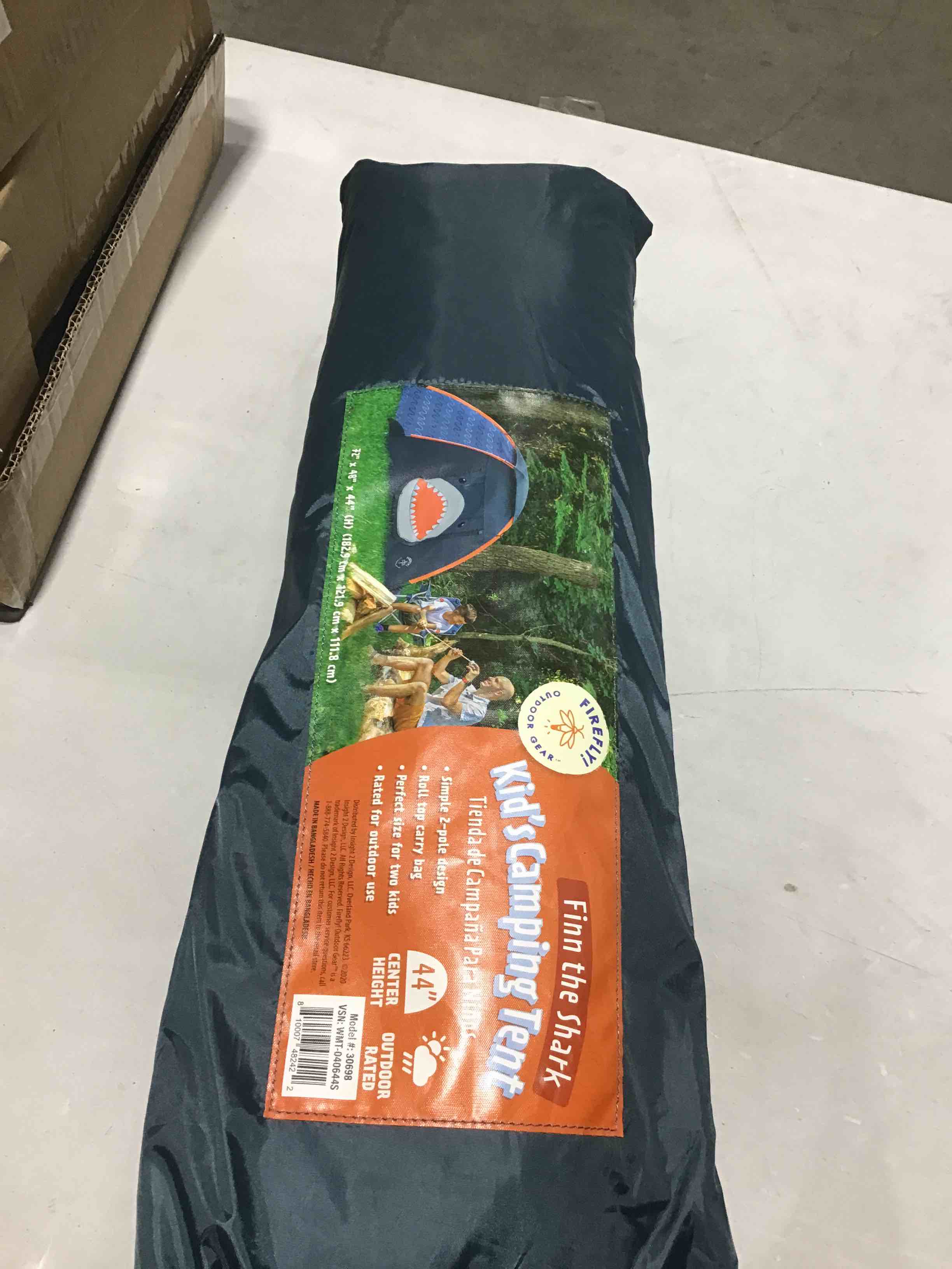 Firefly outdoor gear Kids Cammping Tent 44” Finn the Shark