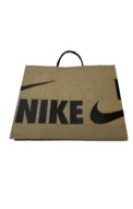 Nike Original Brown Paper Shopping Bags Handle Swoosh Logo Empty 150 Bag /40x5x33x15 cm 