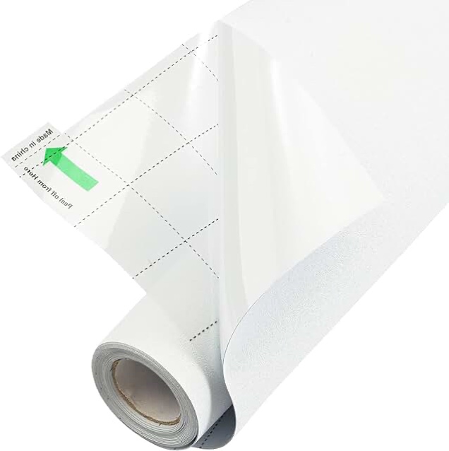 FEOMOS White Total Blackout Window Film, Static Cling Window Covering, 100% Light Blocking Glass Opaque Film, Room Darkening Window Vinyl for Privacy Day Sleep Sun Blocking 35.4x78.7 inches