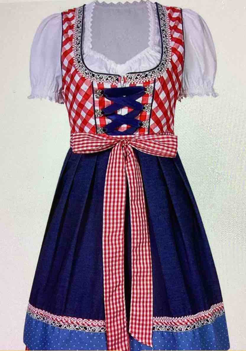 Glory Star Oktoberfest dress for women dirndl design german bavaro costume for Halloween