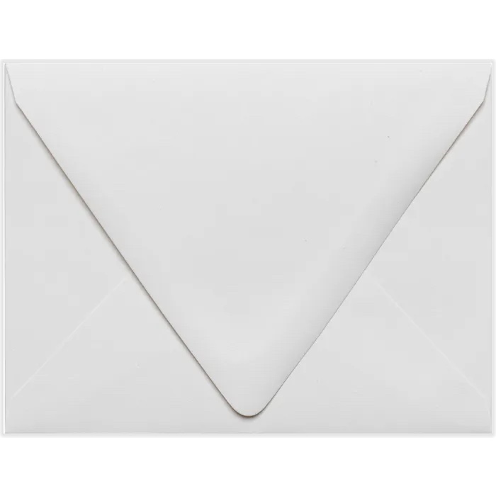 A2 Contour Flap Envelopes (4 3/8 x 5 3/4 - White Recycled 32lb