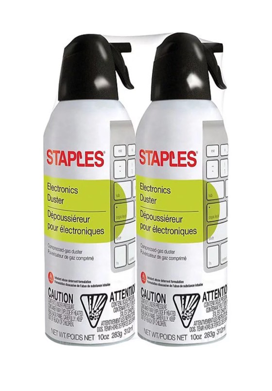 Staples Electronics Duster 10oz. 2 pack(SPL10ENFR-2) 712332