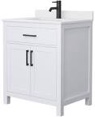 Wyndham Collection White Sink/Cabinet Bathroom vanity WC-VCA-30