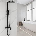 Matte Black Shower System