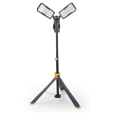 LUTEC 11000-Lumen LED Plug-in Stand Work Light
