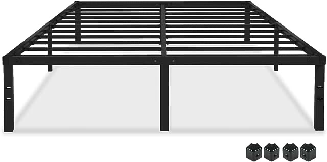 Kydins 16 Inch Metal Platform Bed Frames Full Size with Storage No Box Spring Needed, 3500 lbs Heavy Duty Bed-Frames-Full Under Bed Storage, Noise Free Mattress-Foundation Easy Assembly Full 16 Inch