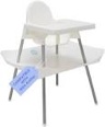 Catchy - Food and Mess Catcher - Compatible with IKEA Antilop High Chair - Food Catching Accessory for Highchairs - Baby & Toddler Food Mat Catcher