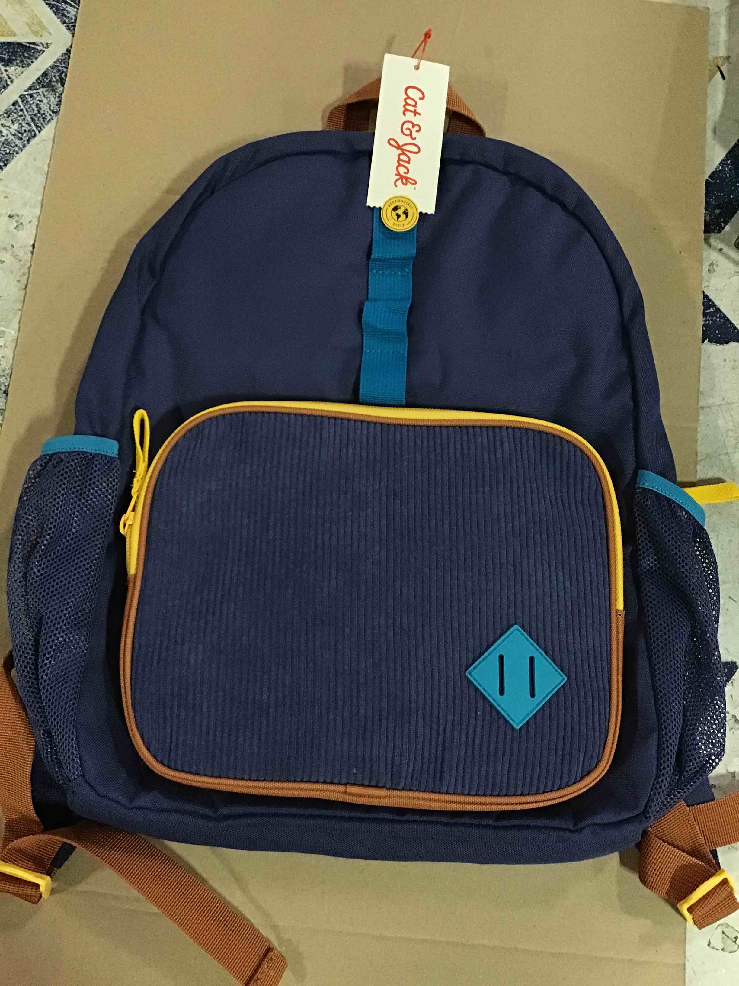 Cat & Jack Kids' Backpack  Blue 