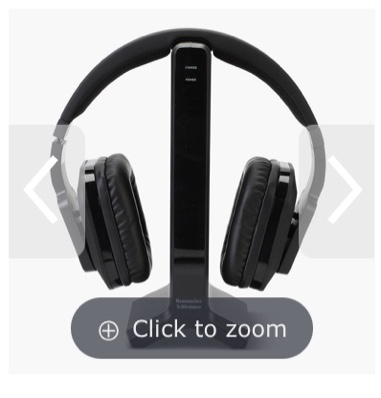 The 98' Range Wireless TV Headphones