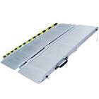 HABUTWAY Portable Wheelchair Ramp 3Ft,Non-Skid Handicap Ramp Holds up to 800Lbs,Threshold Ramp with Non-Slip Resistant Surface for Utility Mobility Access Portable Ramps for Steps,Home,Stairs,Doorways